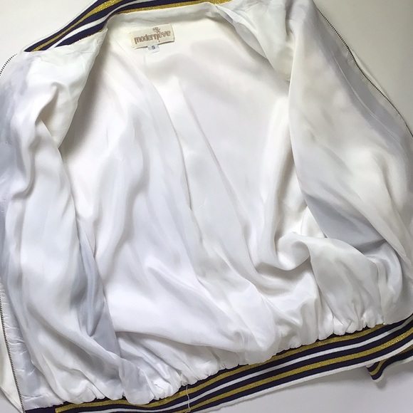 Vintage Modern Eve, sailor themed Made in the USA yacht club jacket - Picture 7 of 11